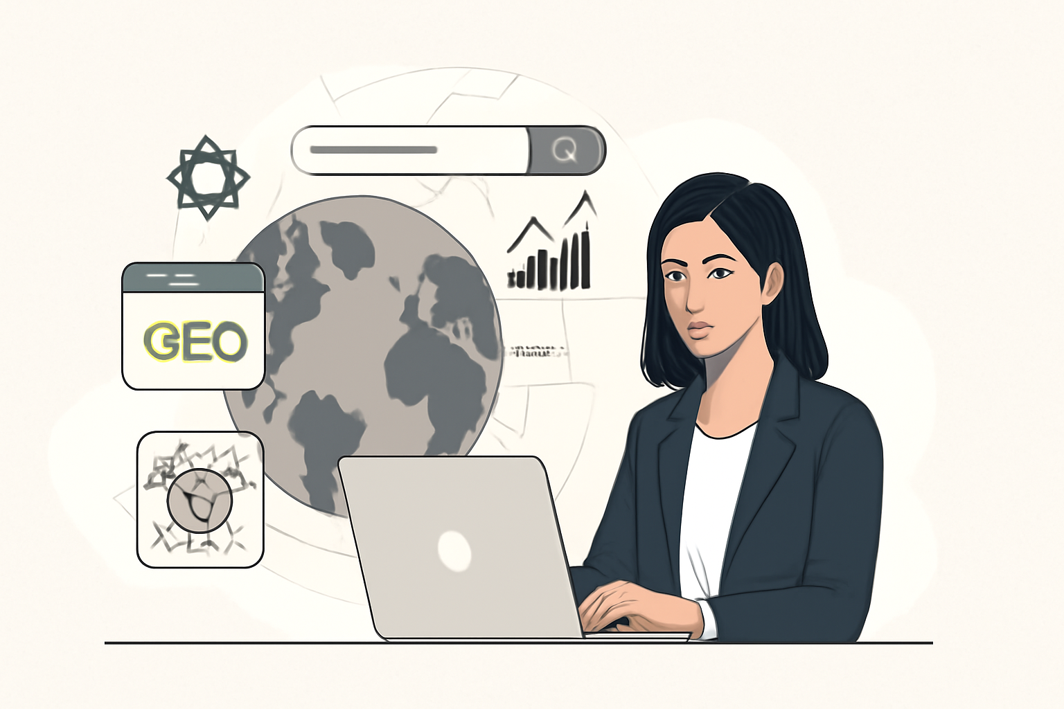 Illustration for: What is a GEO operator? A plain-English guide for business owners